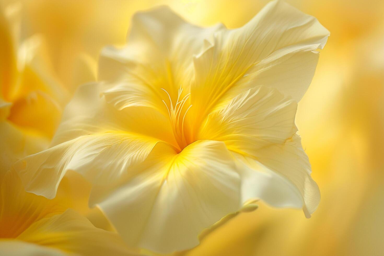 a yellow flower with white petals photo