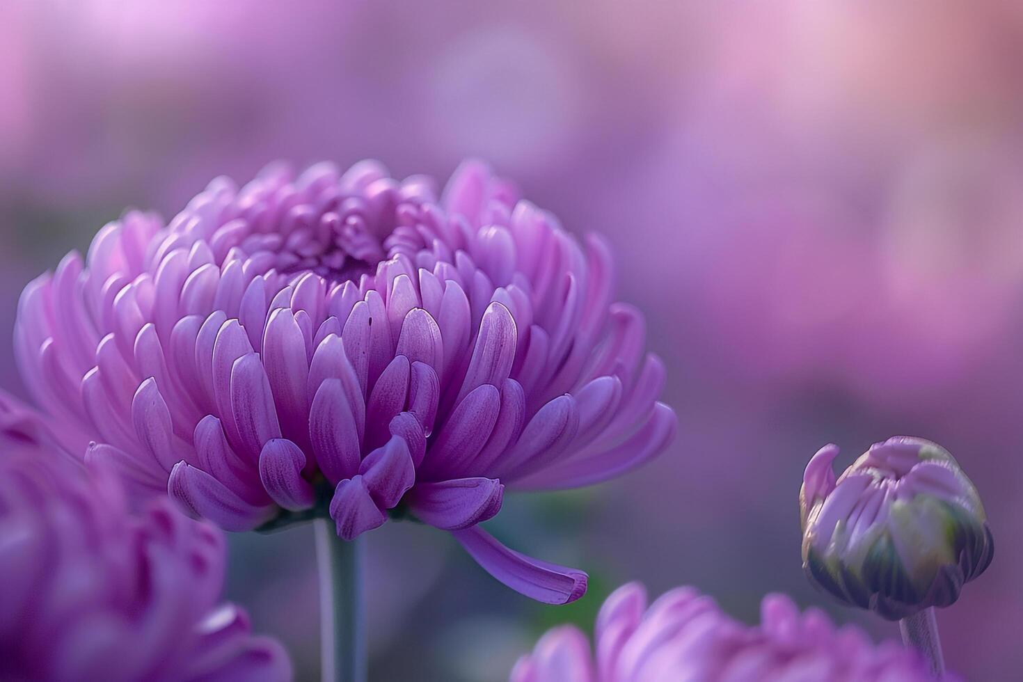 purple flowers are shown in a field photo