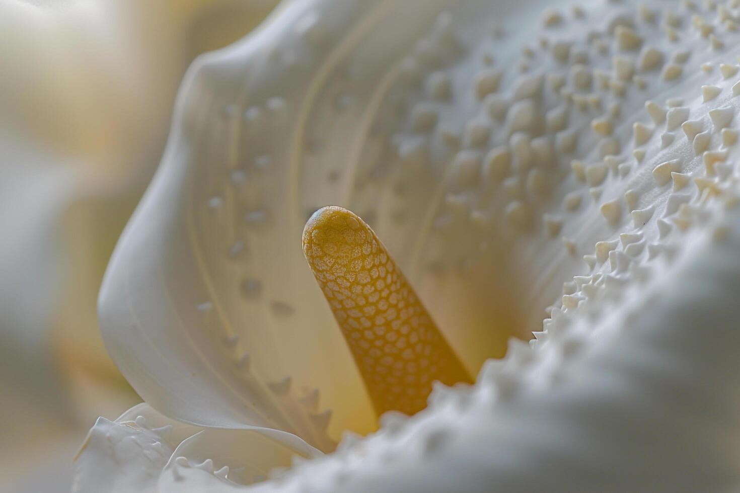 a  of a white flower with water droplets photo