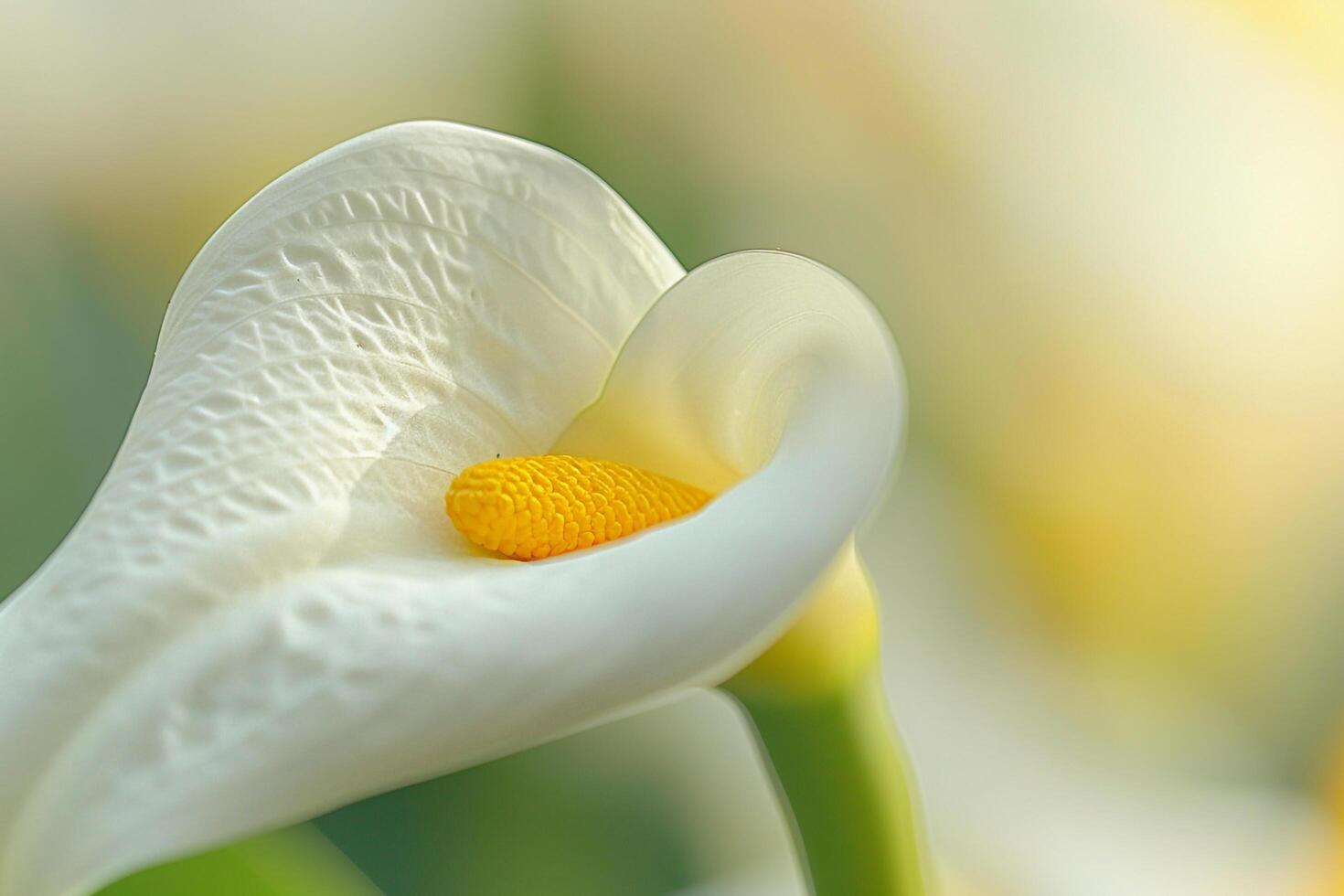 a  of a white flower with yellow center photo