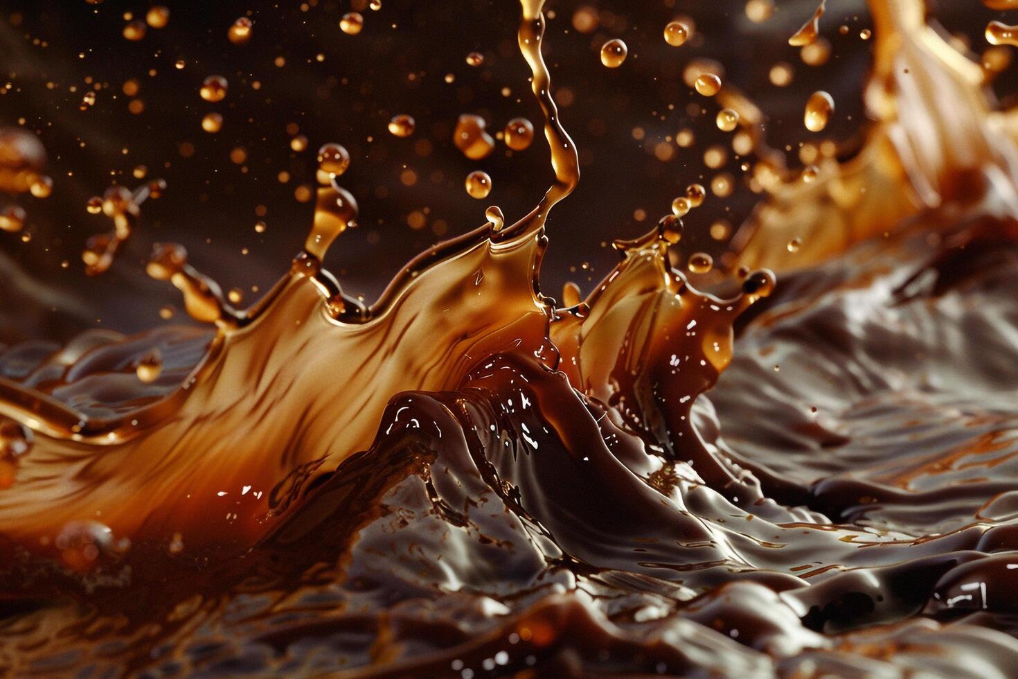 of Chocolate and Water Background photo