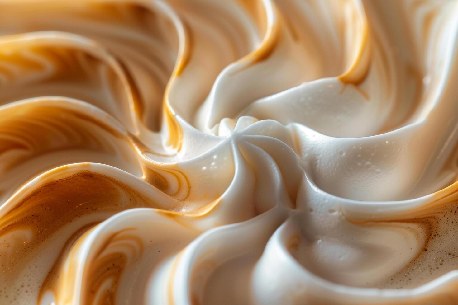 of Swirl of Whipped Cream Background photo