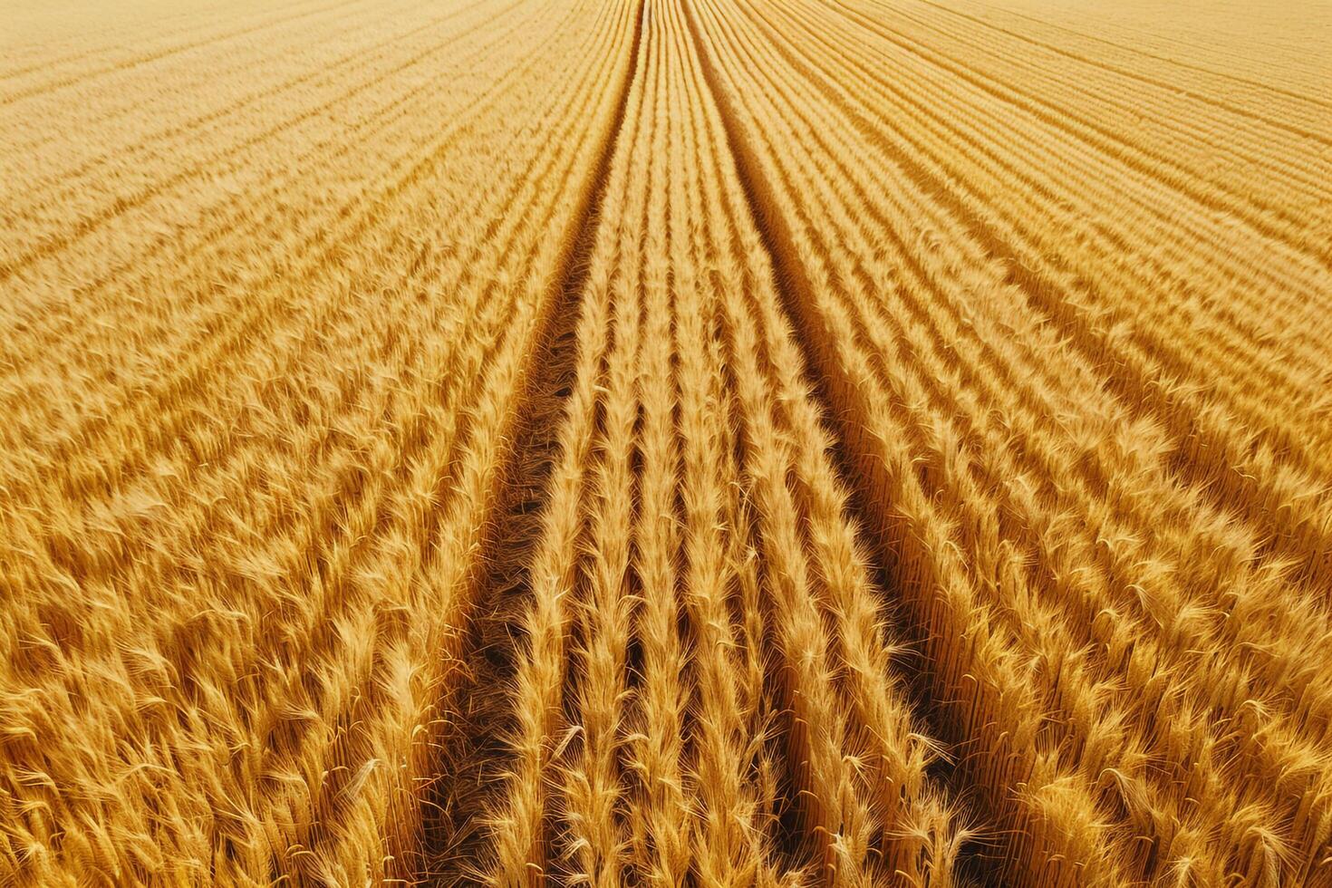 Aerial View of Wheat Field Background photo
