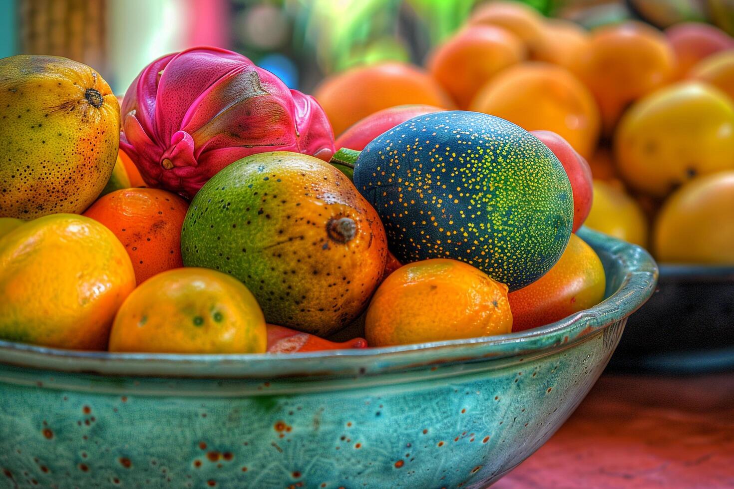 A Bowl of Fruit Background photo