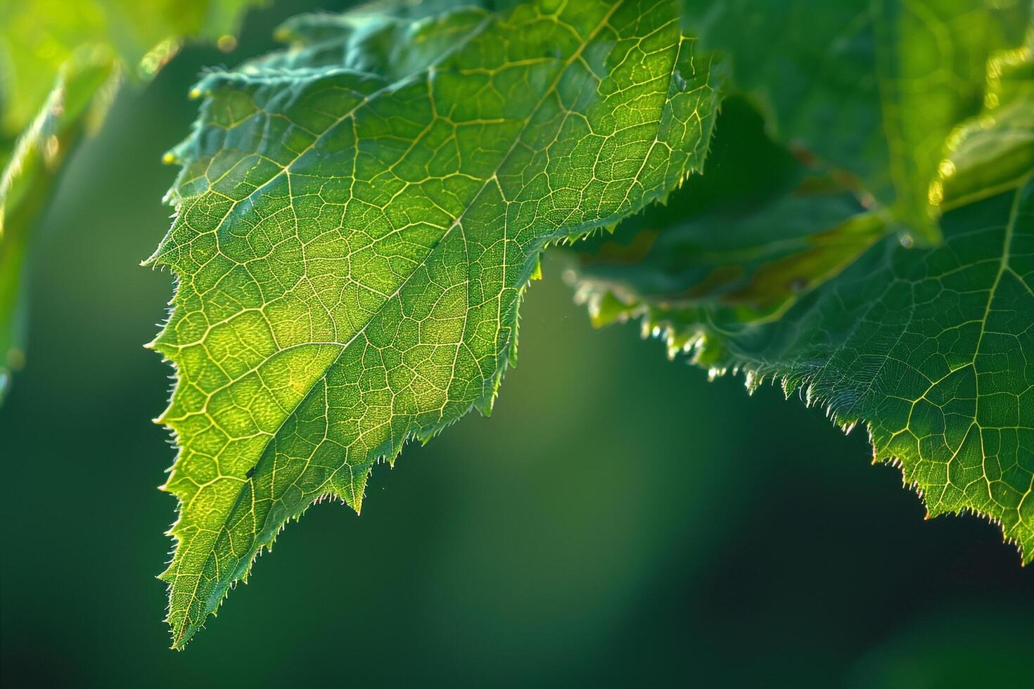 A Green Leaf Background photo