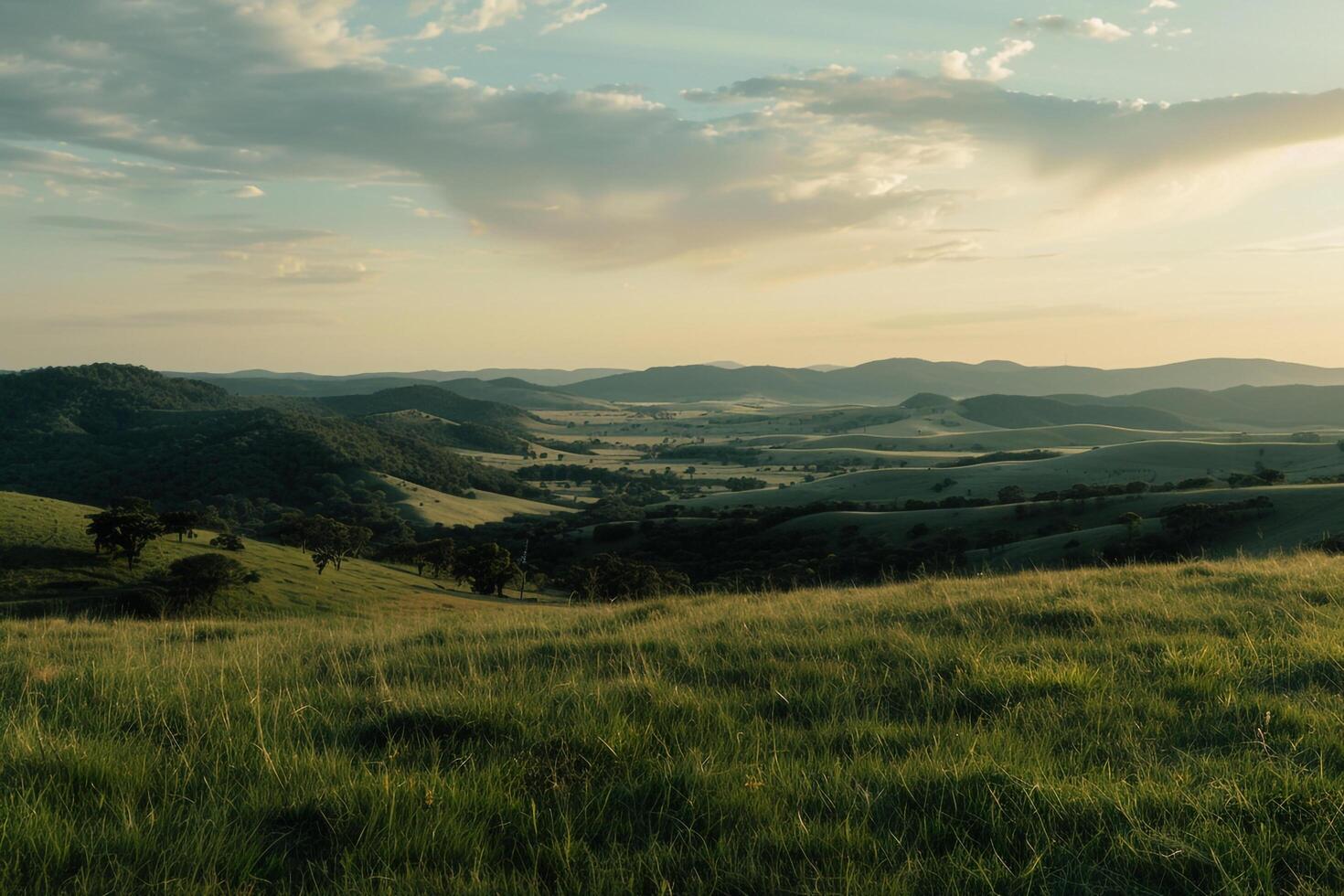 a grassy hillside background photo