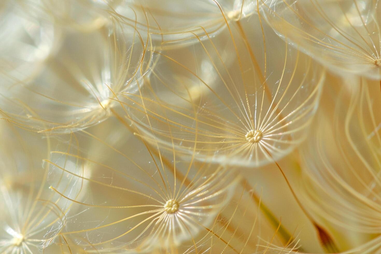 of a Dandelion with Many Seeds Background photo