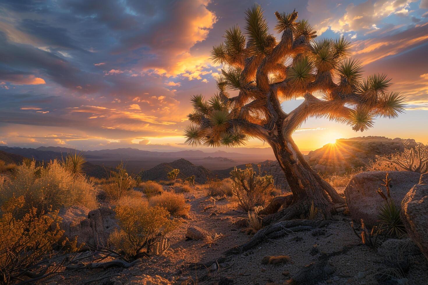 Joshua Tree Background photo