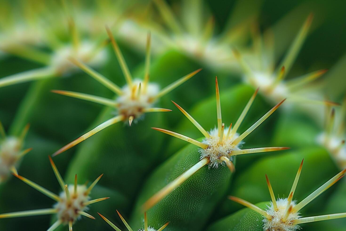 a nature of a cactus with many spikes background photo
