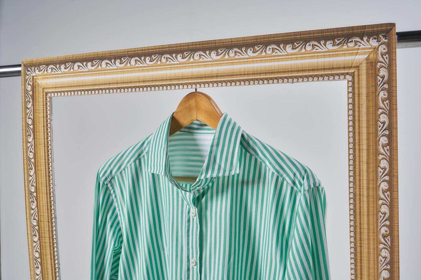 pastel colored linen casual shirts photo