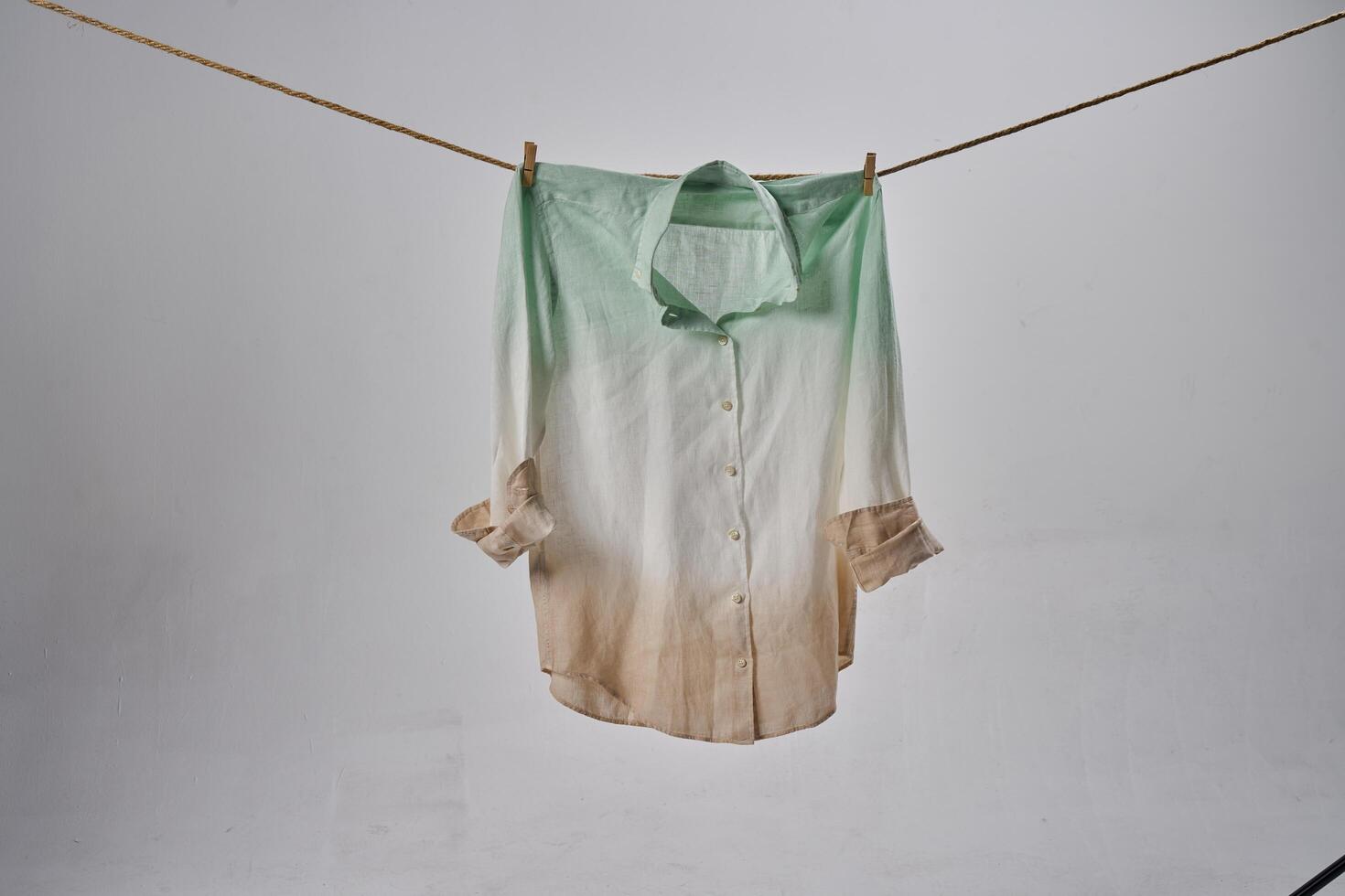 pastel colored linen casual shirts photo