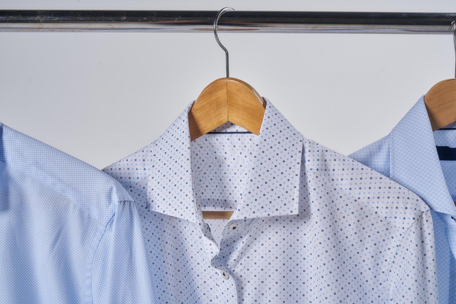 Colorful casual sports shirts for summer photo