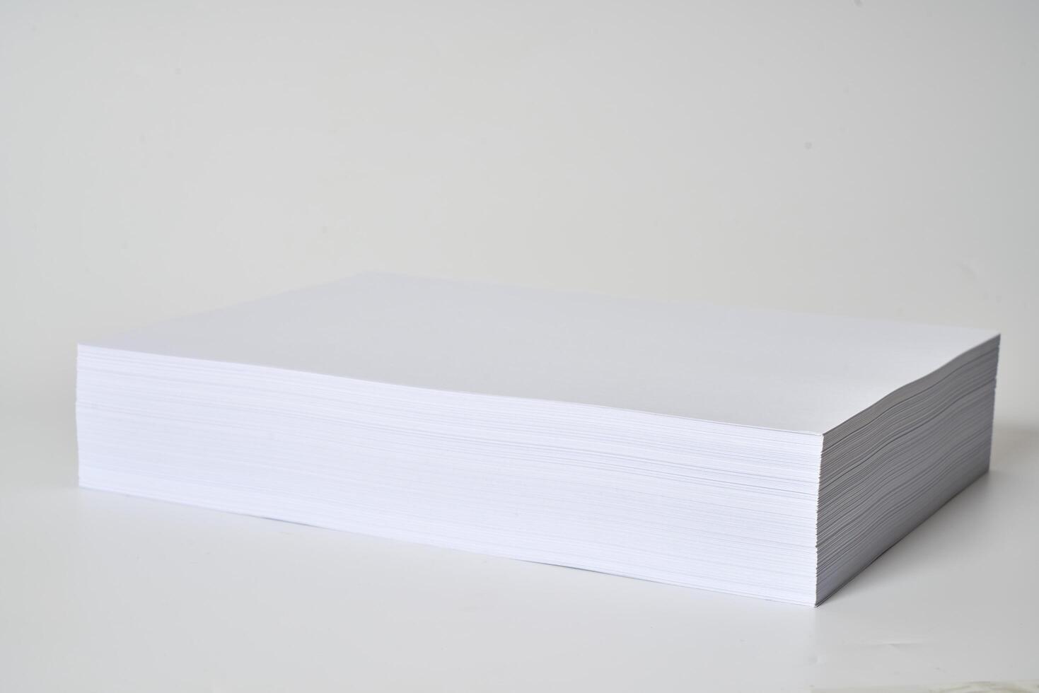 a 4 paper on a white background photo