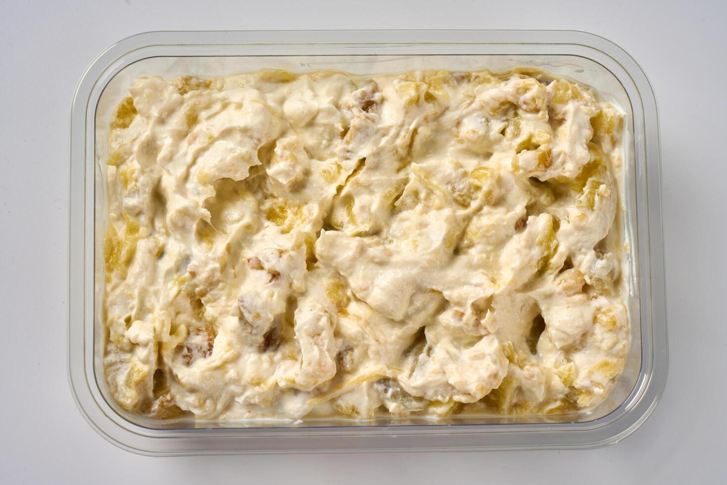 Greek appetizers on a white background photo