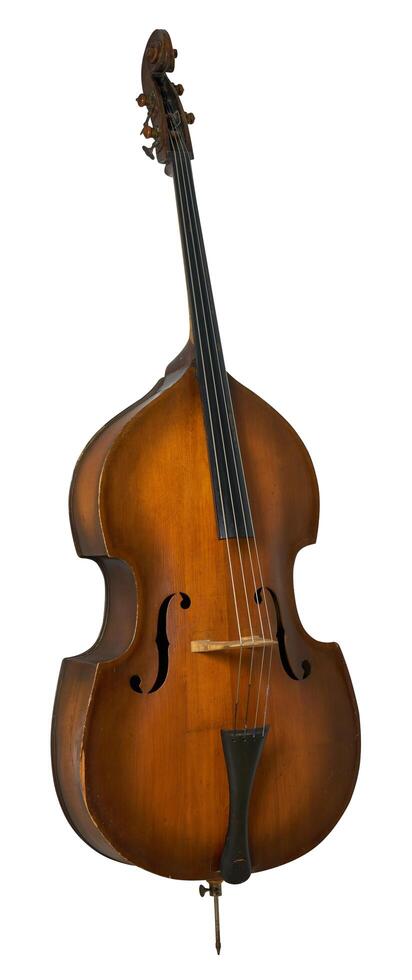 vintage double bass photo