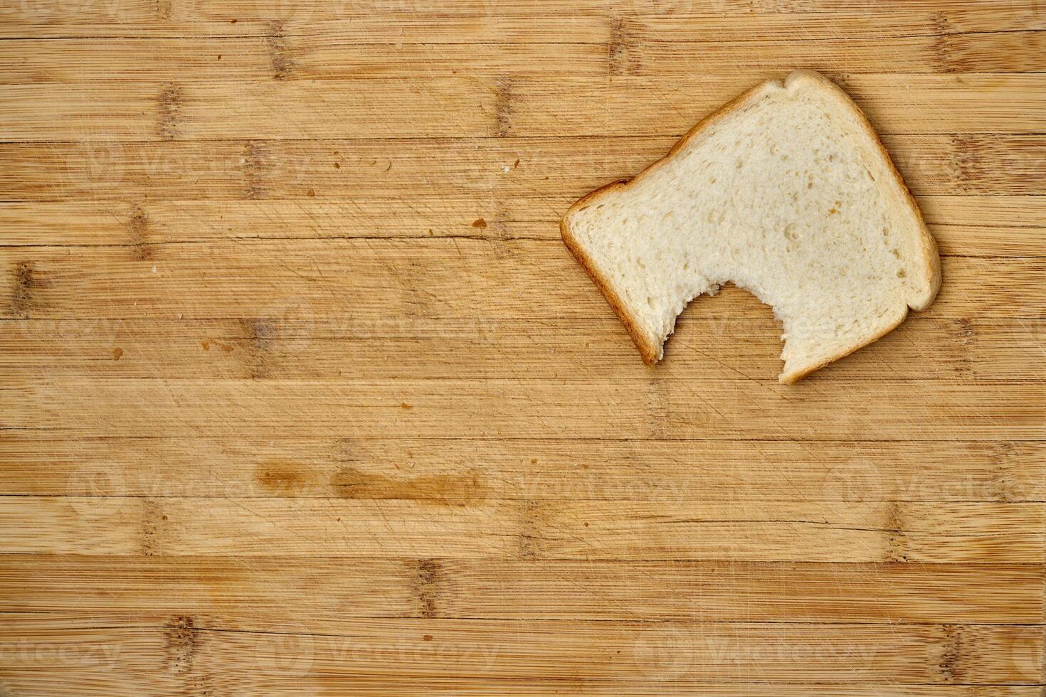 Slices of toast bread on a kitchen counter photo