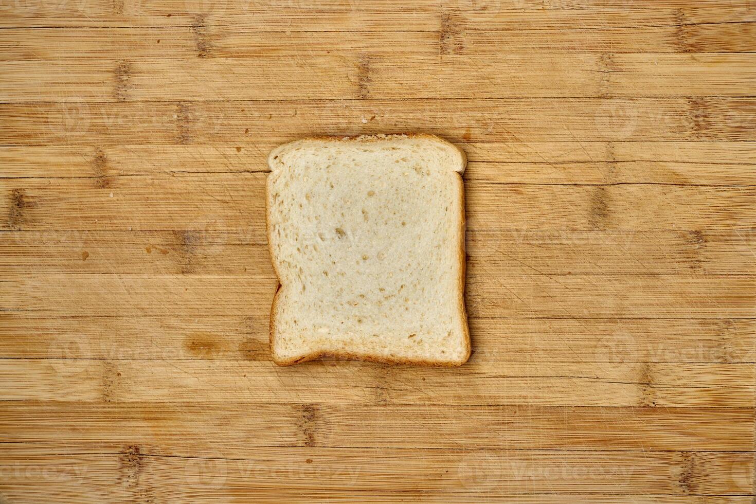Slices of toast bread on a kitchen counter photo