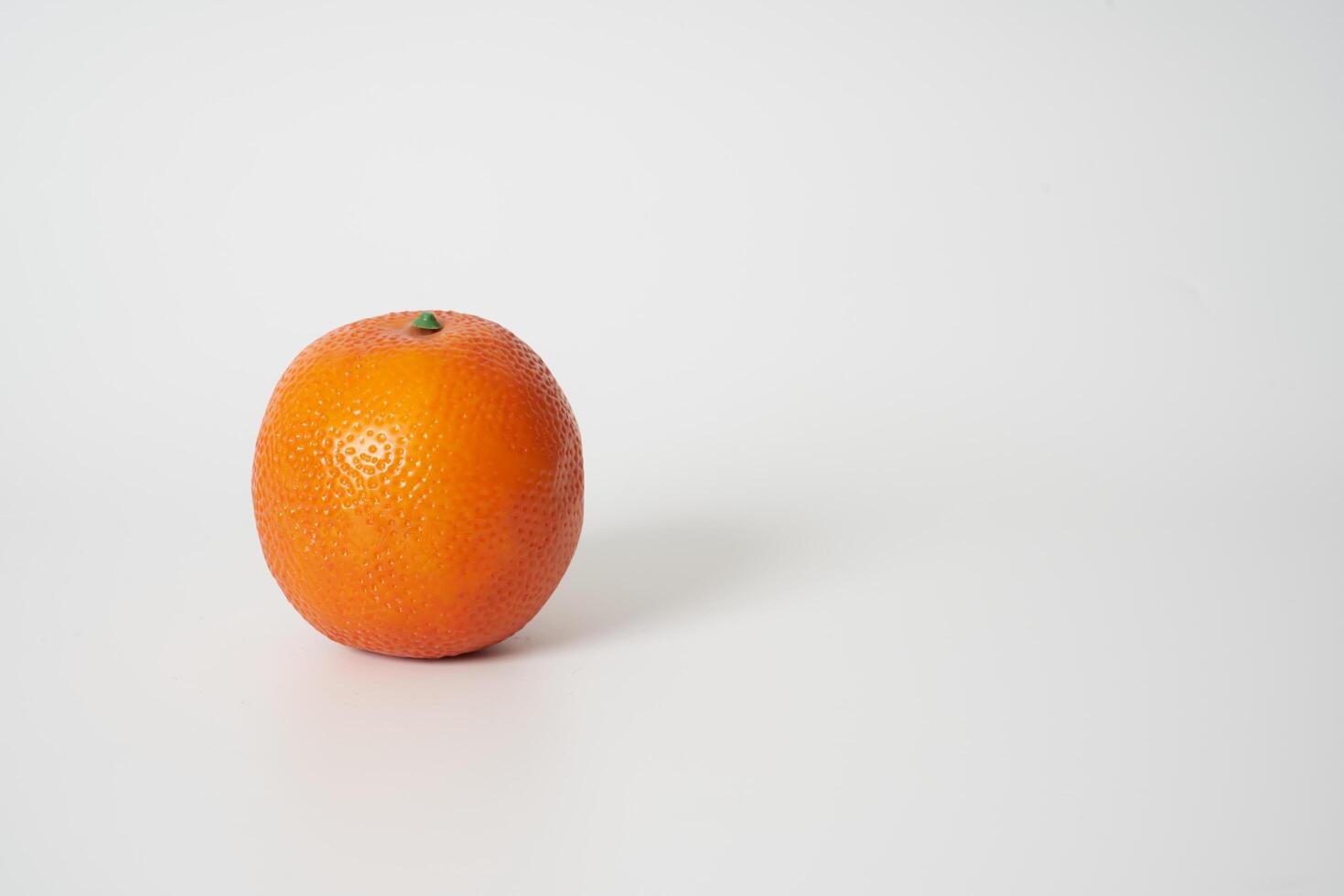 orange on a white background photo