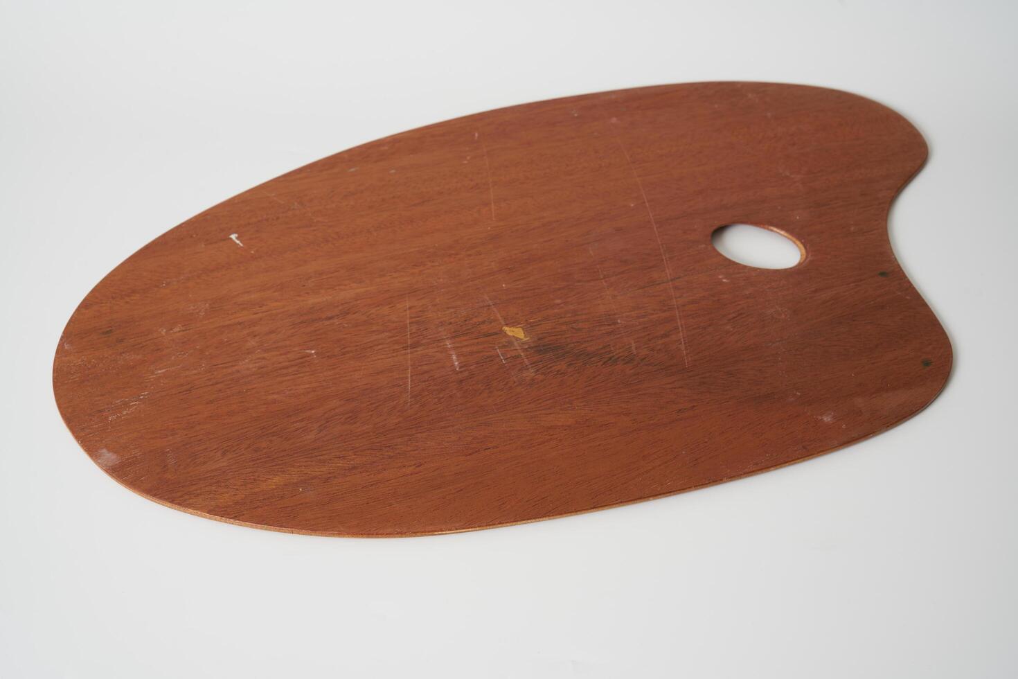 wooden painter's palette photo