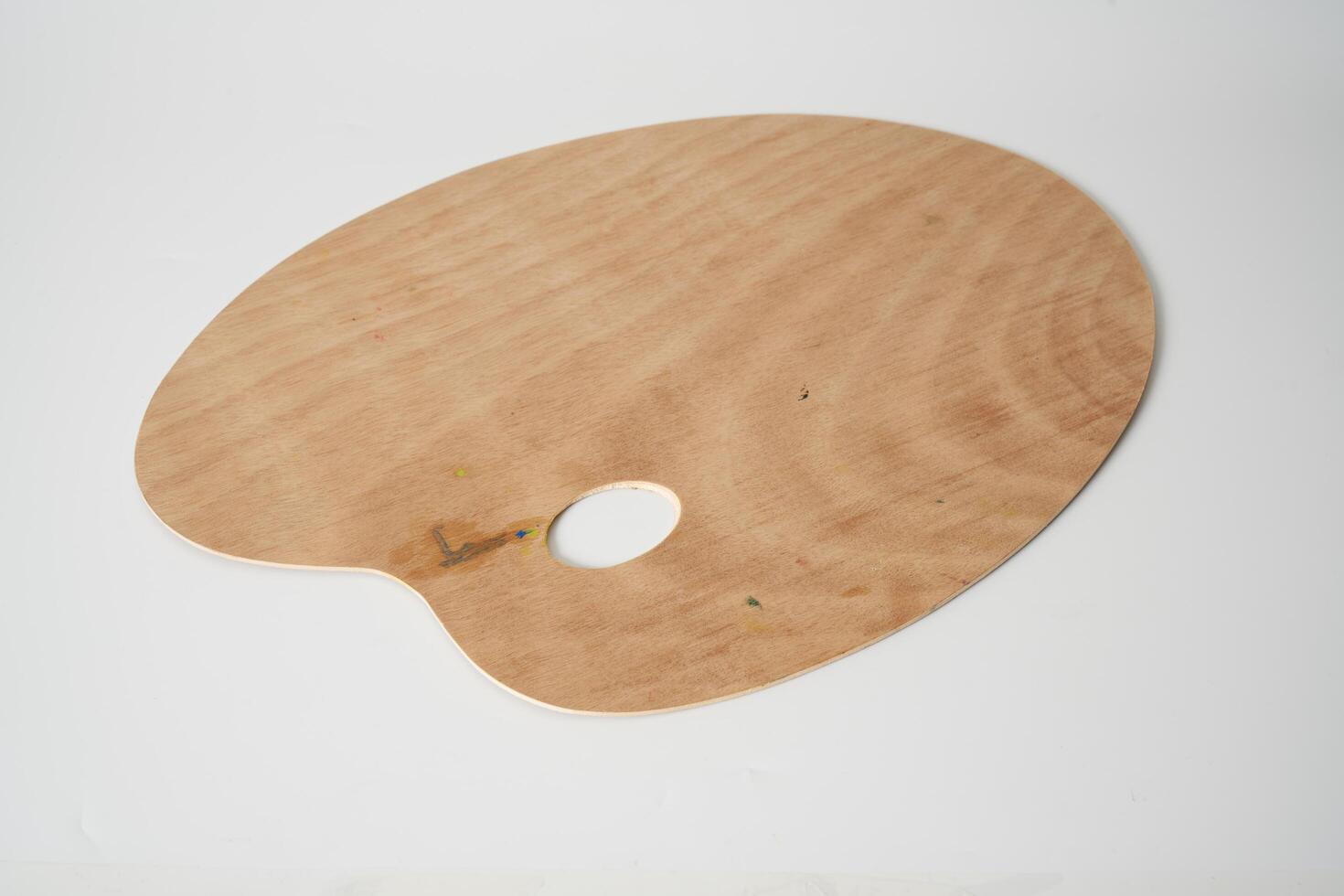 wooden painter's palette photo