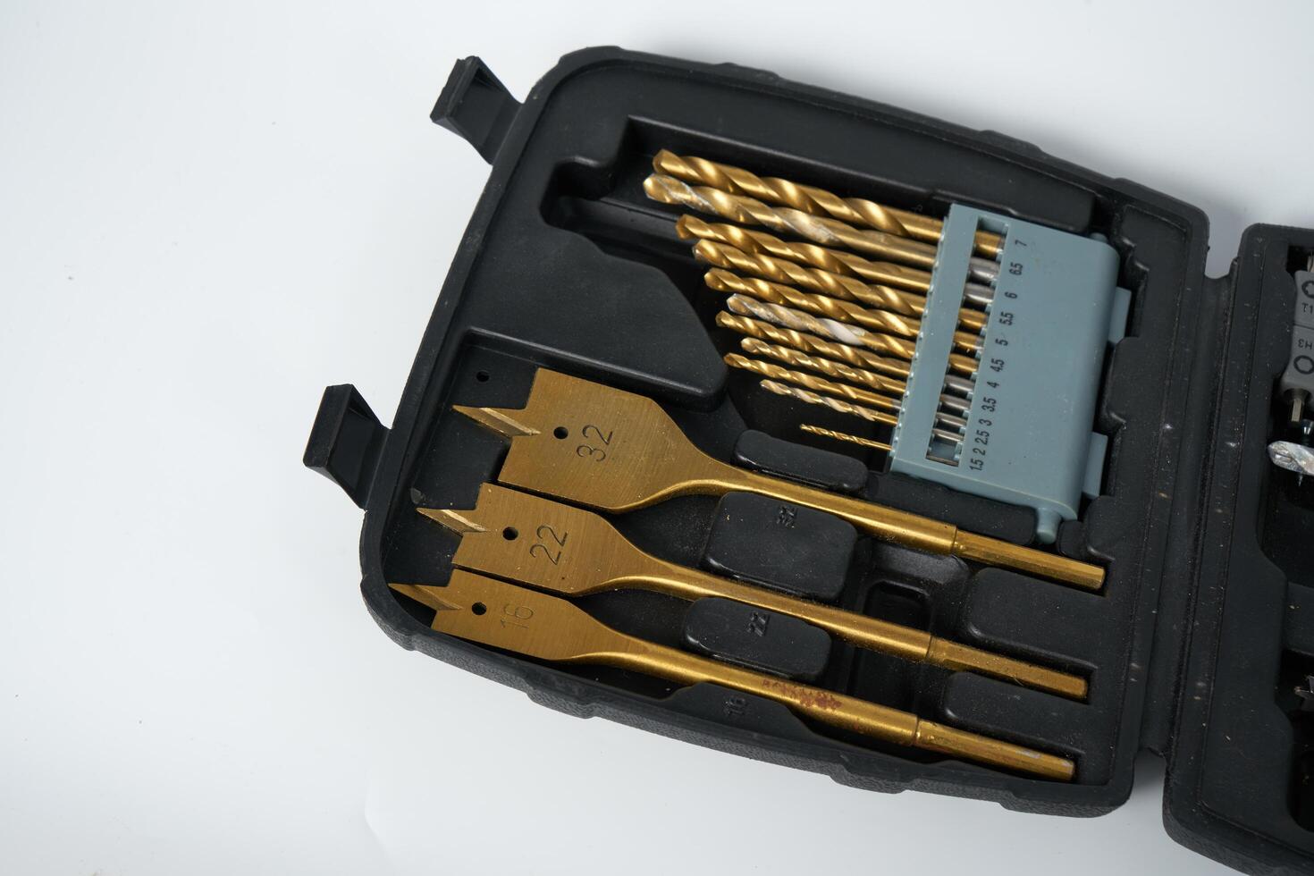 Stainless steel drill bits photo