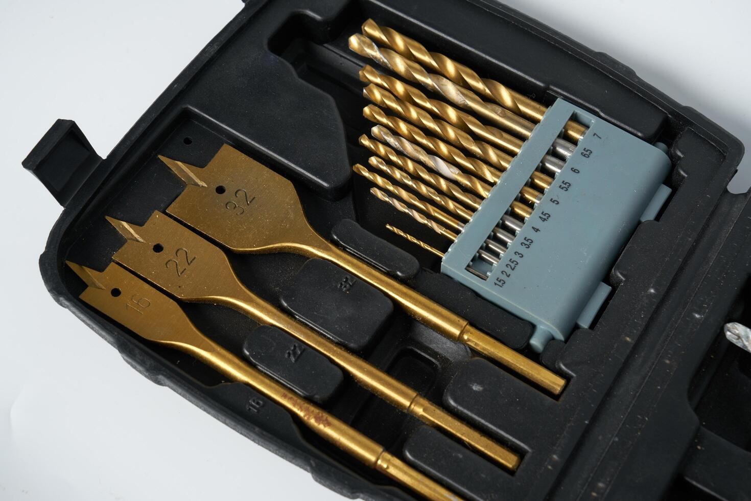 Stainless steel drill bits photo