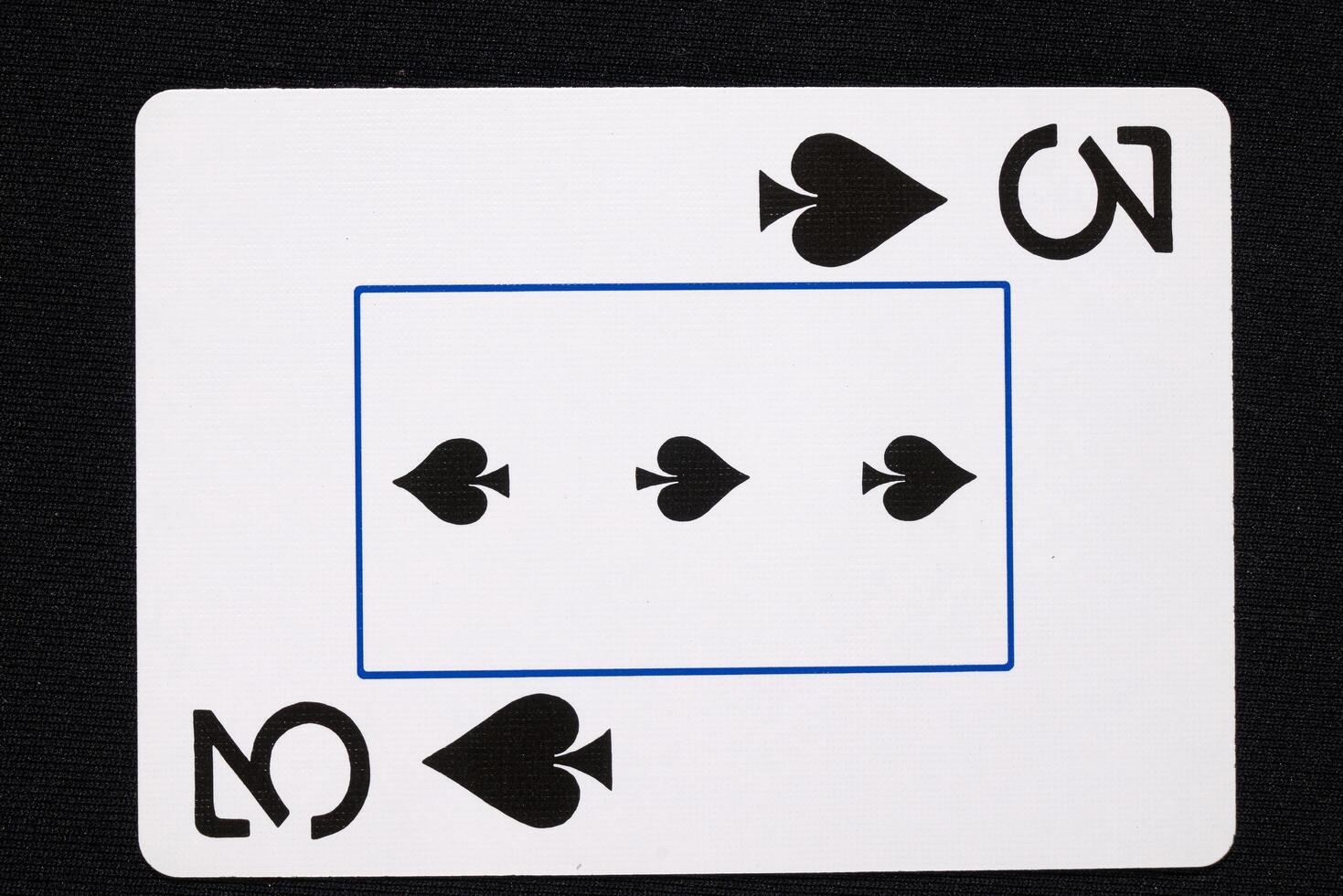 play cards on white background photo