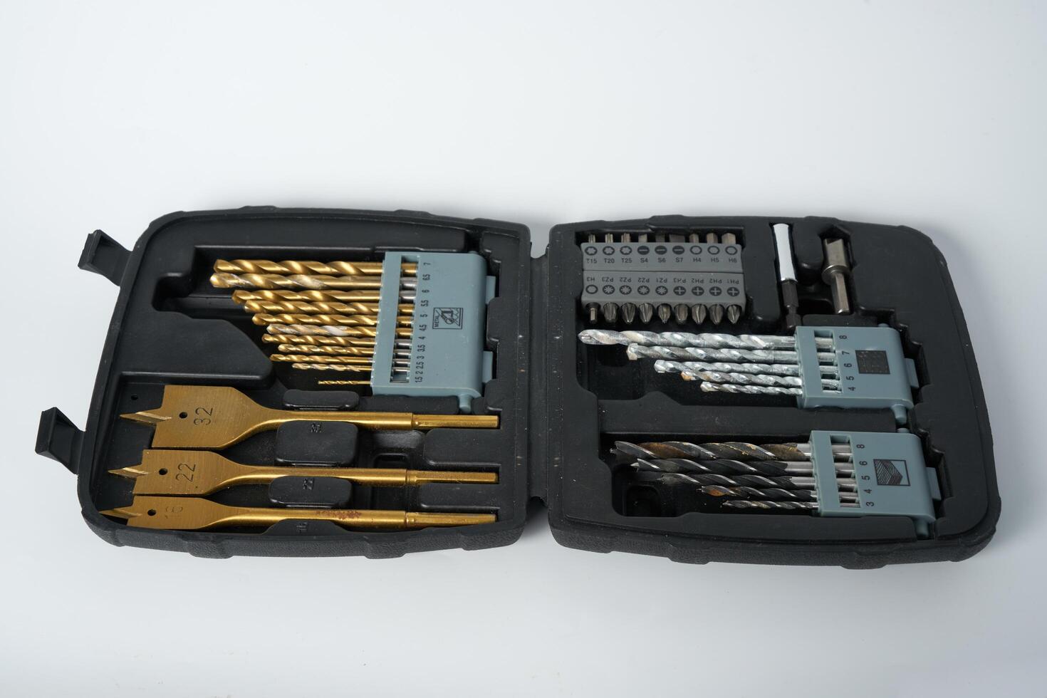 Stainless steel drill bits photo