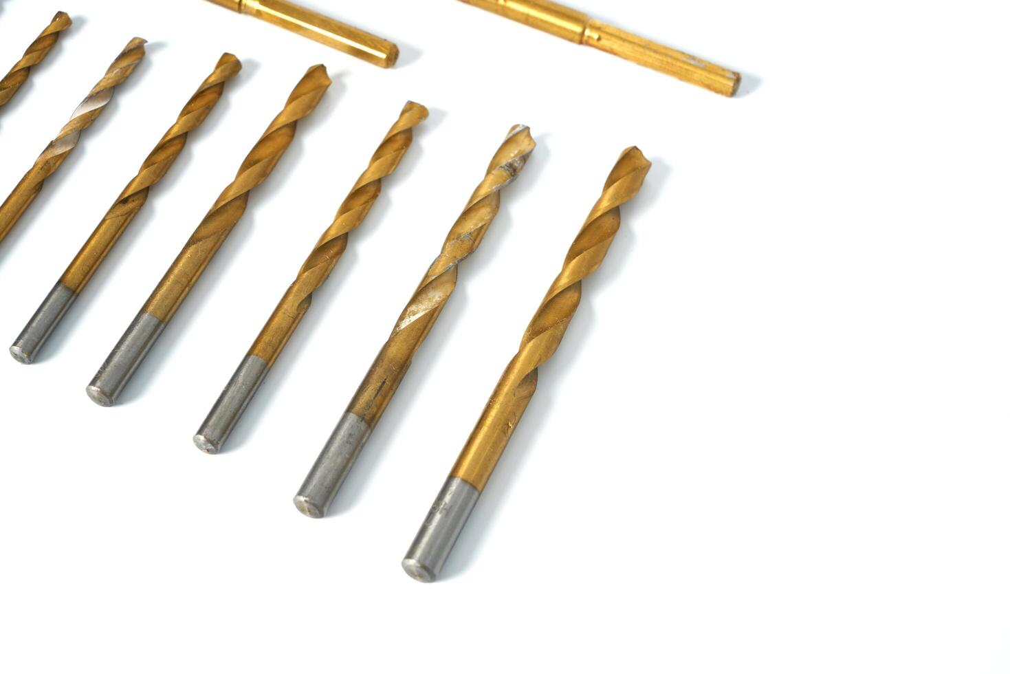 Stainless steel drill bits photo