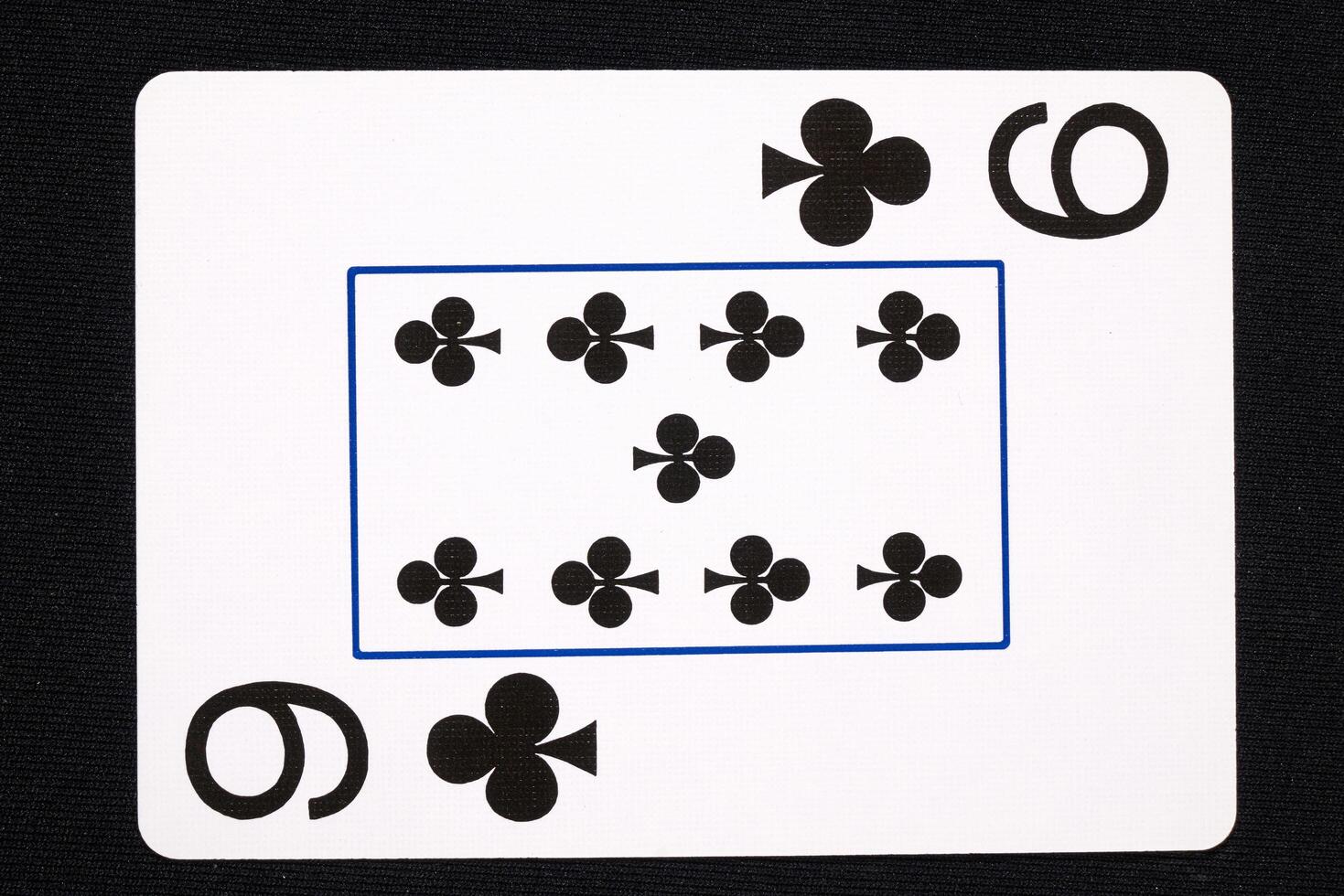 play cards on white background photo