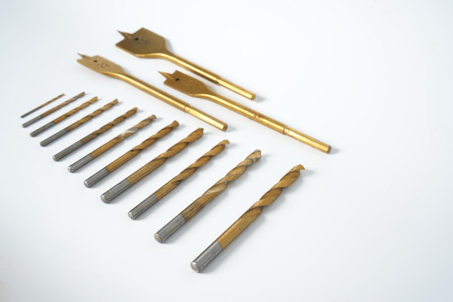 Stainless steel drill bits photo