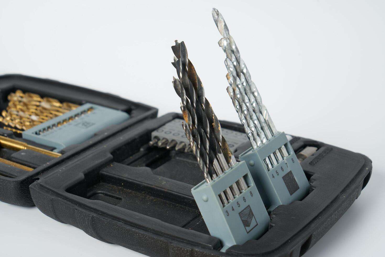Stainless steel drill bits photo
