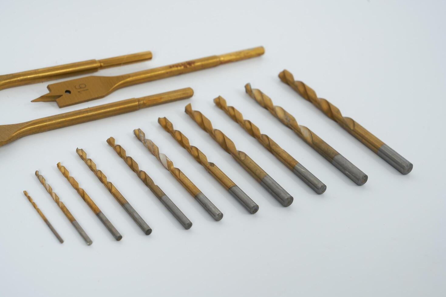 Stainless steel drill bits photo