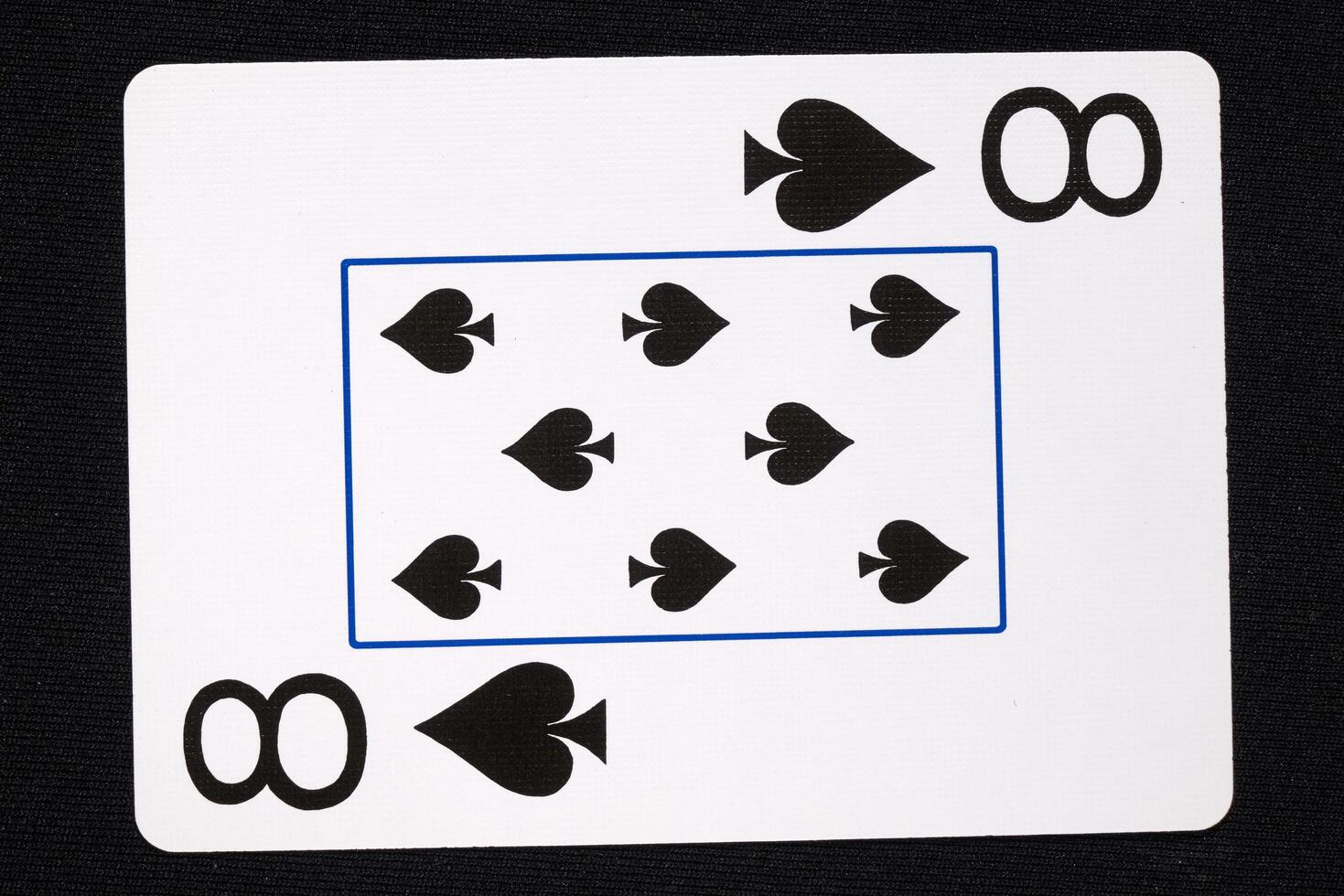 play cards on white background photo