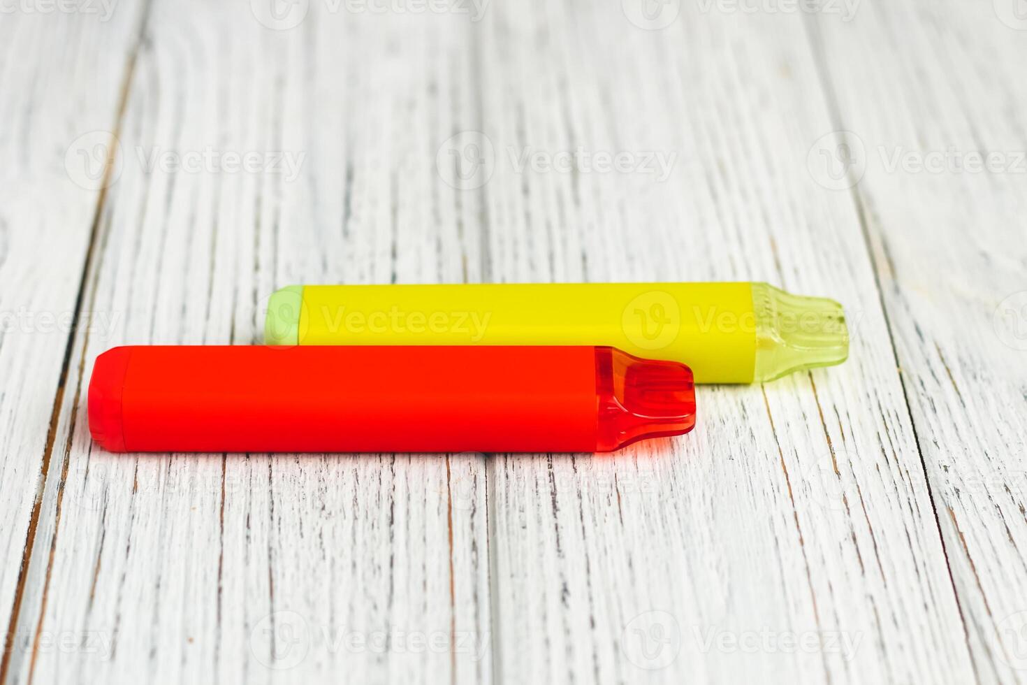 Nicotine disposable electronic cigarette, replacing cigarettes with tobacco. photo