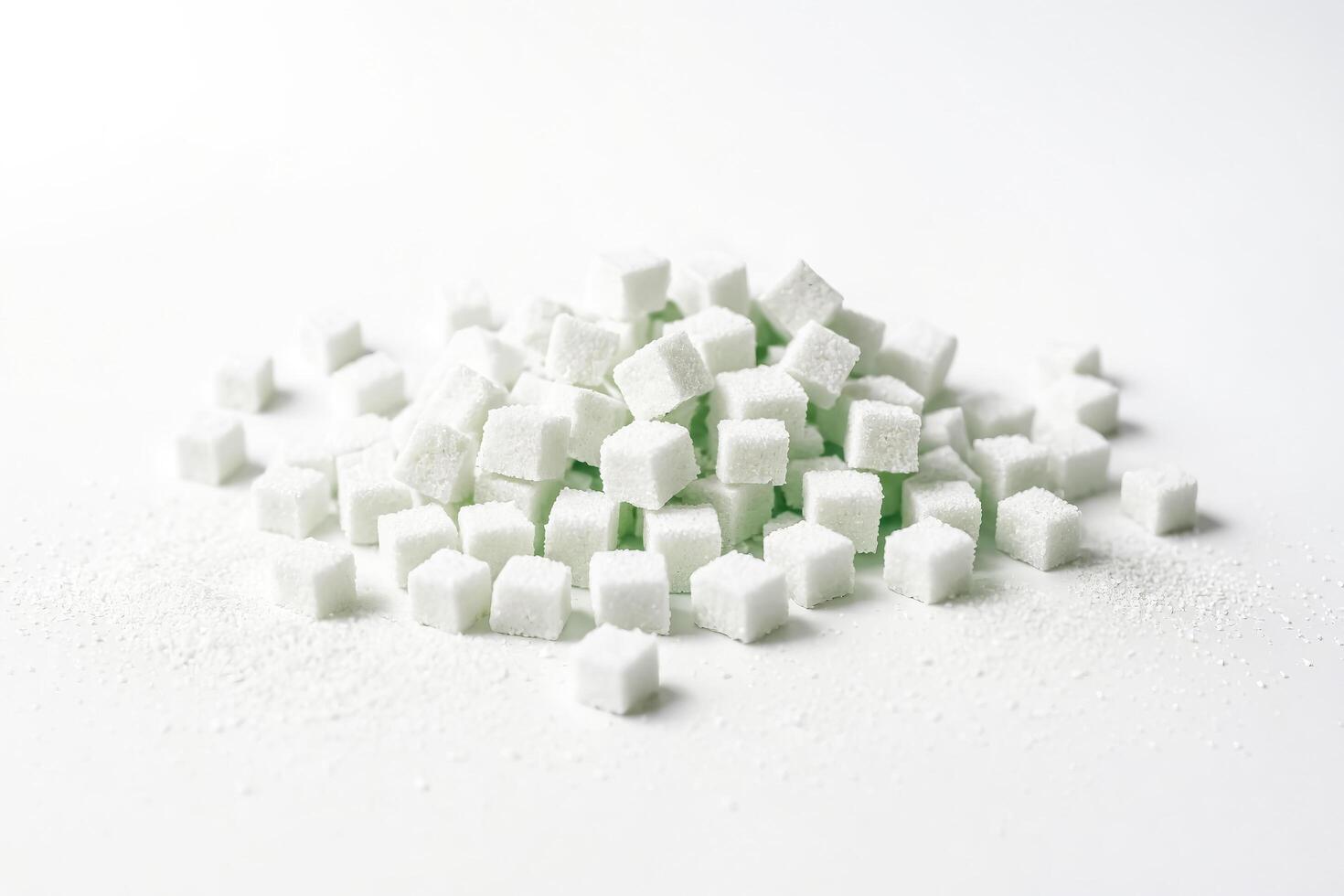 White Sugar Cubes photo