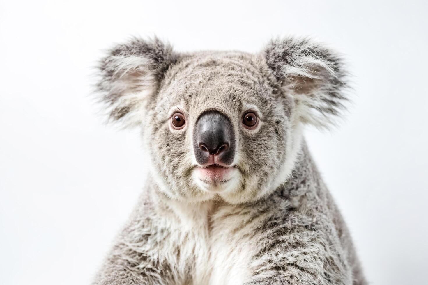 Close-up of a Koala's Face photo