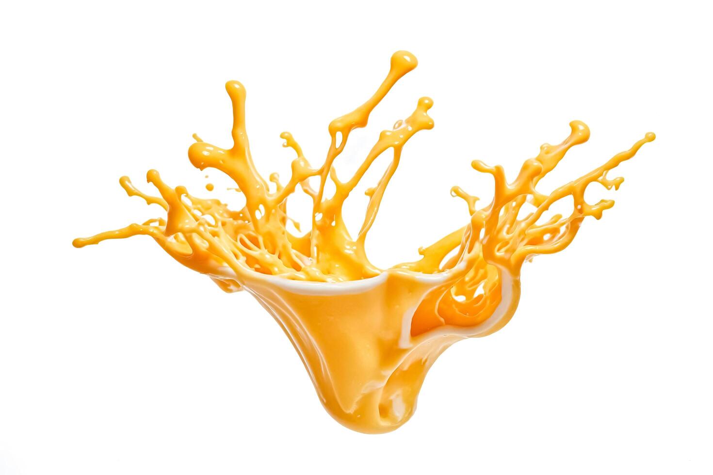Orange Juice Splash photo