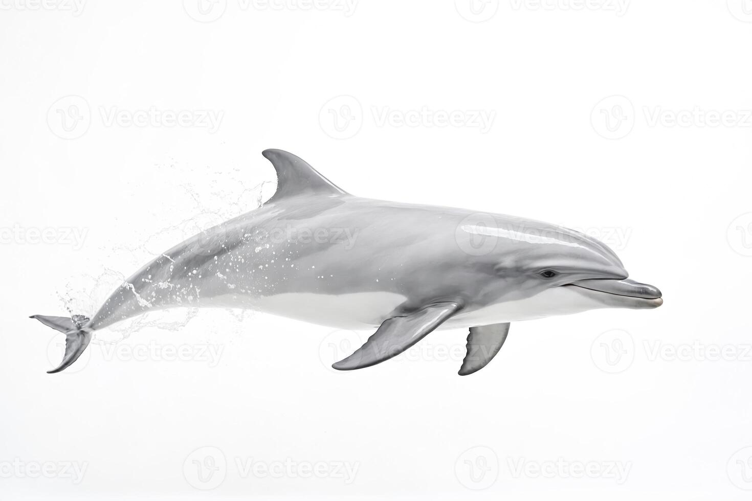 Dolphin Jumping out of the Water photo