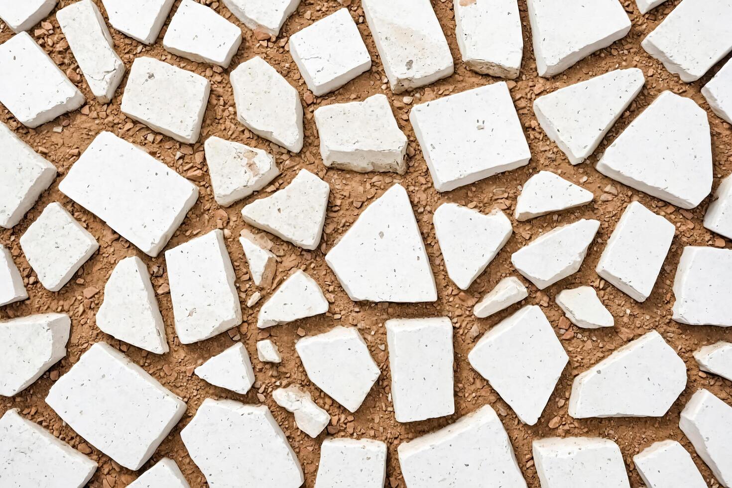 White Stone Mosaic photo