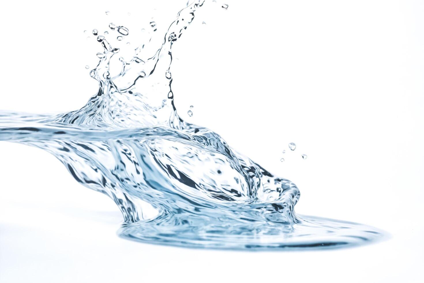 Crystal Clear Water Splash photo