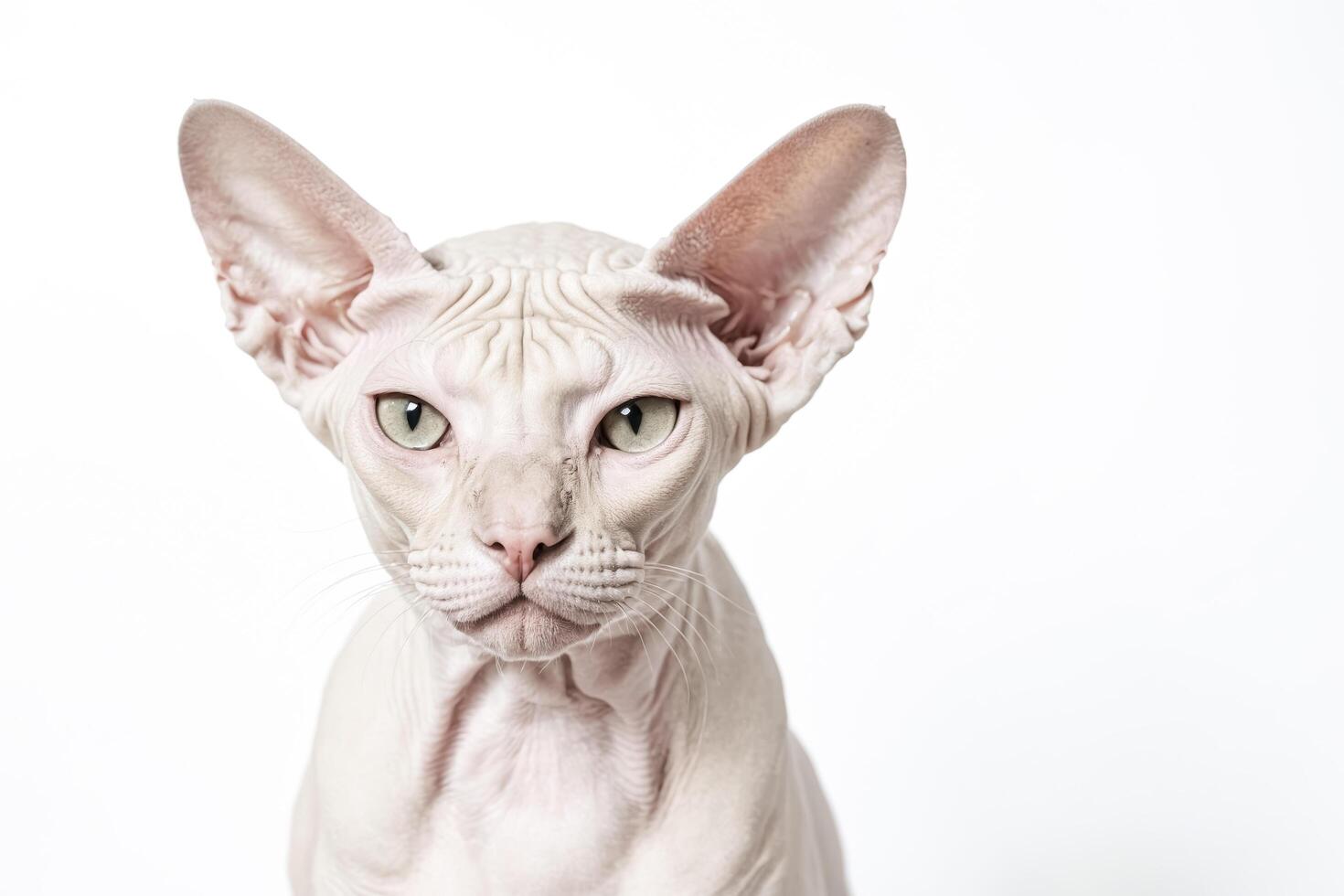 Sphynx Cat Portrait photo