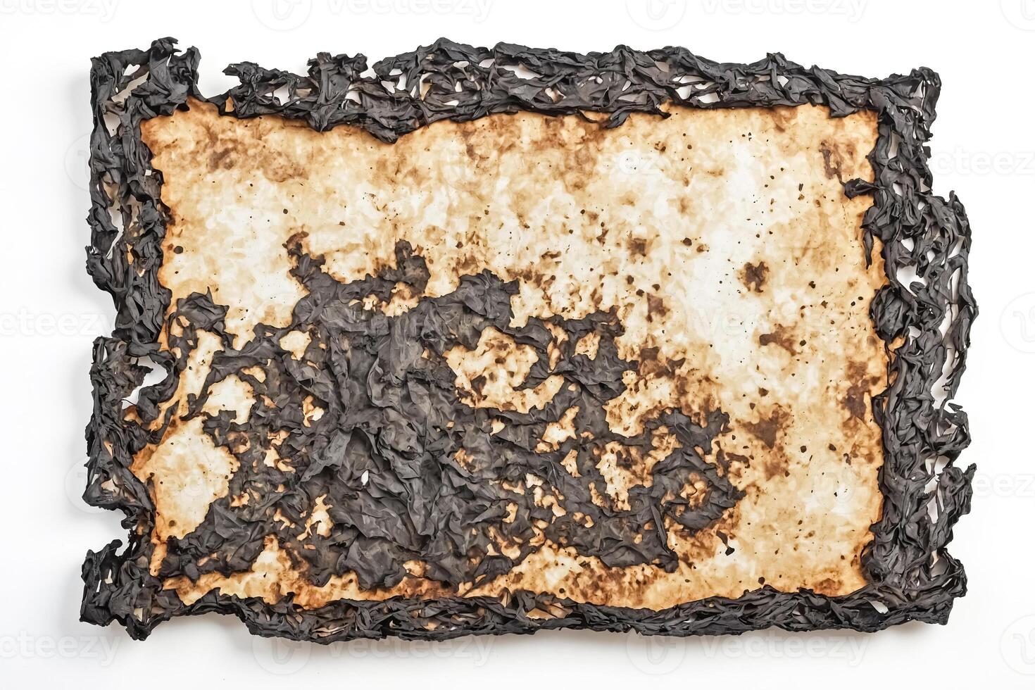 Burned Paper Frame photo
