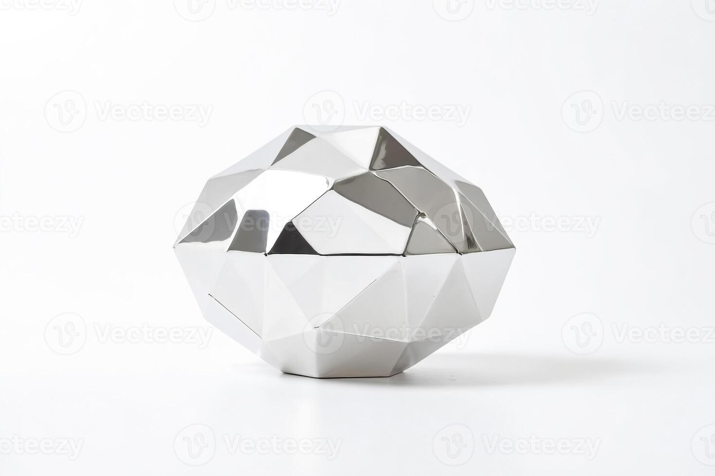 Geometric Silver Object photo