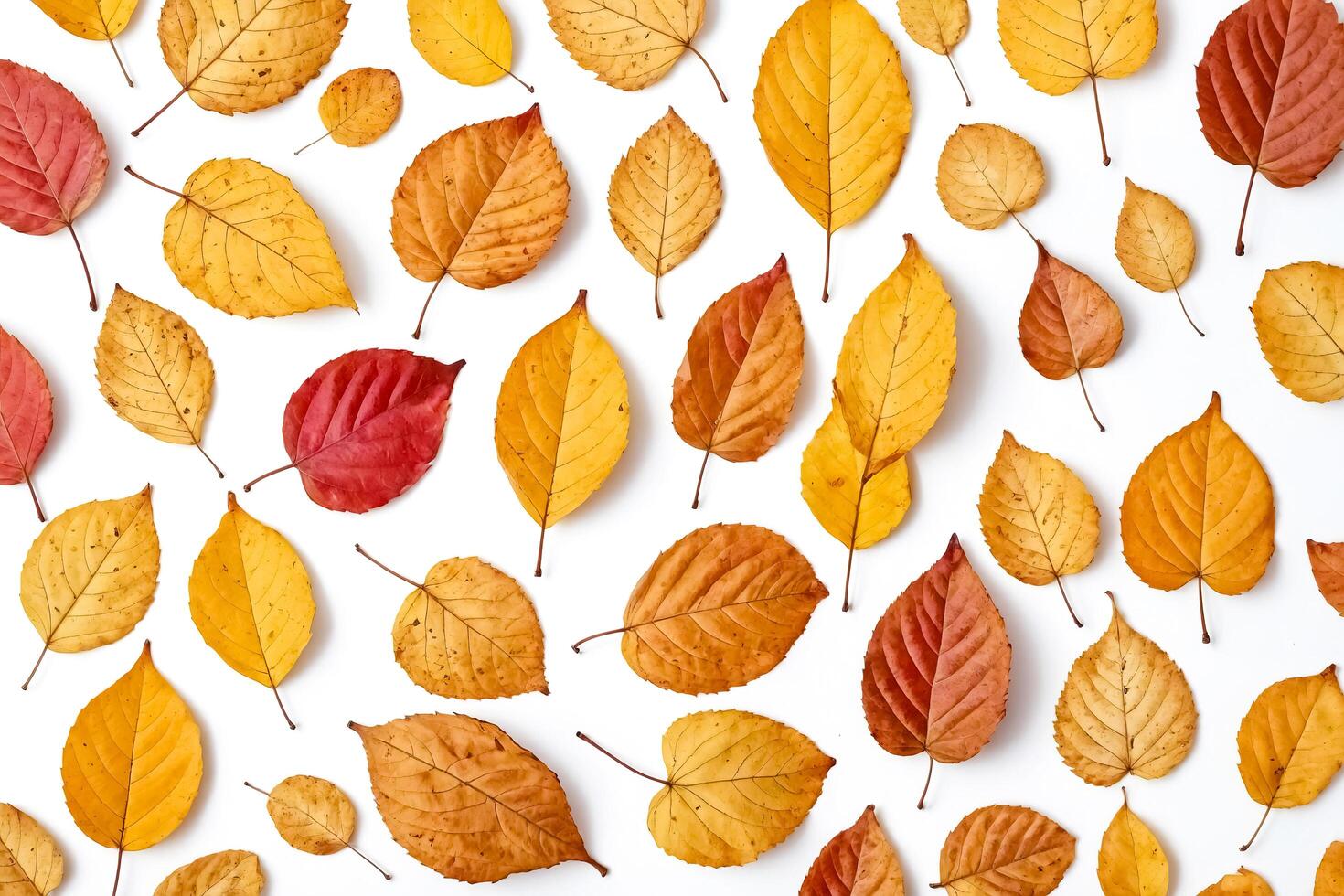 Autumn Leaves Pattern photo