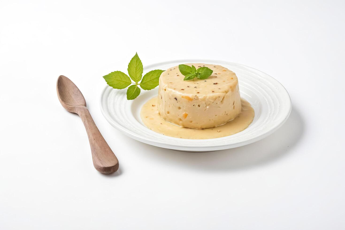 Creamy Dish with Fresh Herbs photo