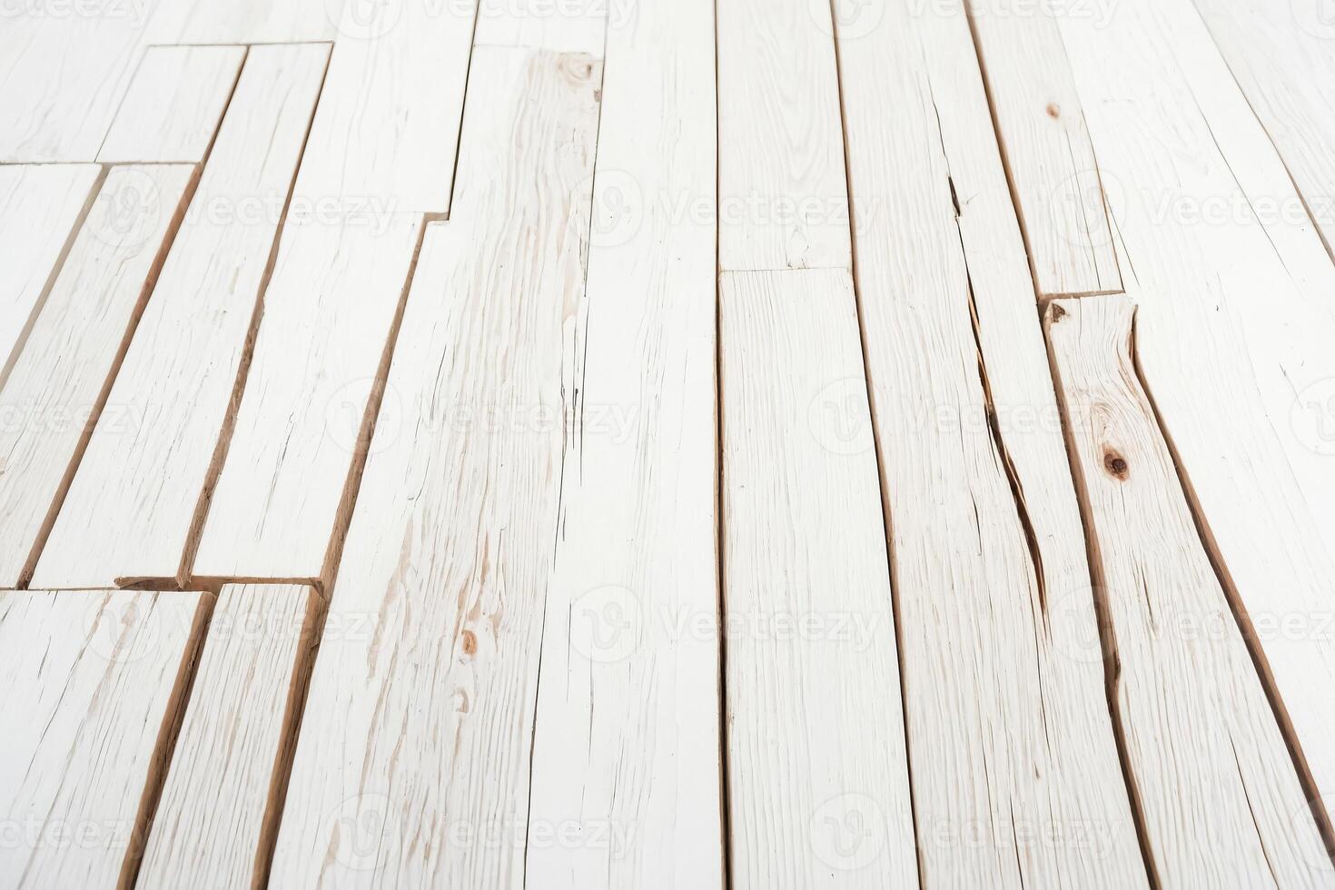 White Washed Wood Plank Background photo