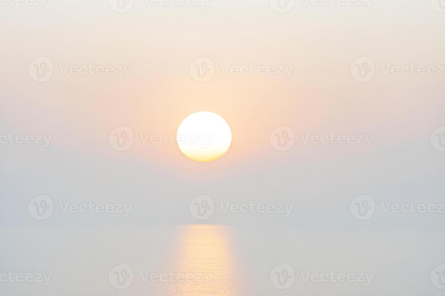 Calm Sea Sunset photo