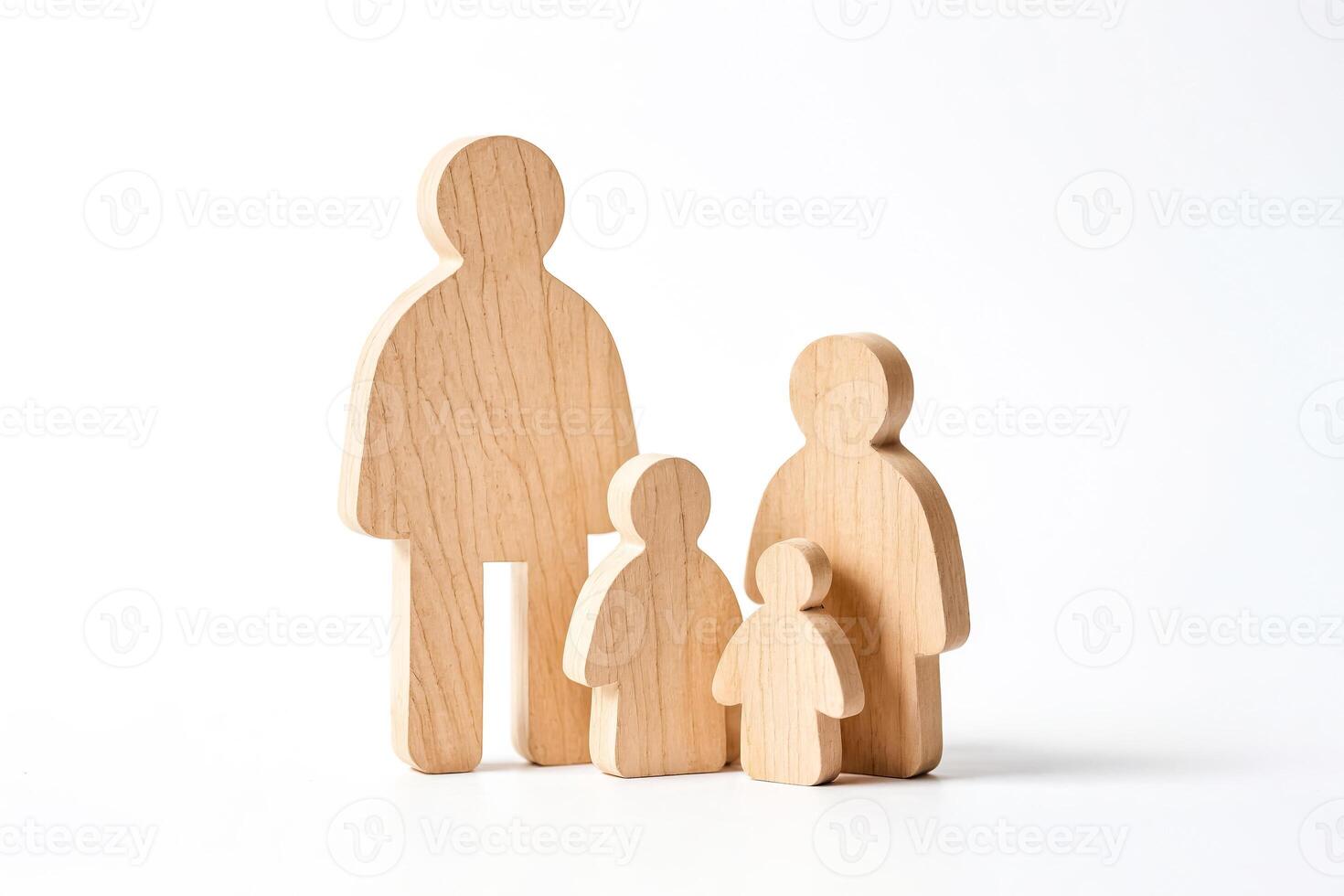 Wooden Family Figures photo
