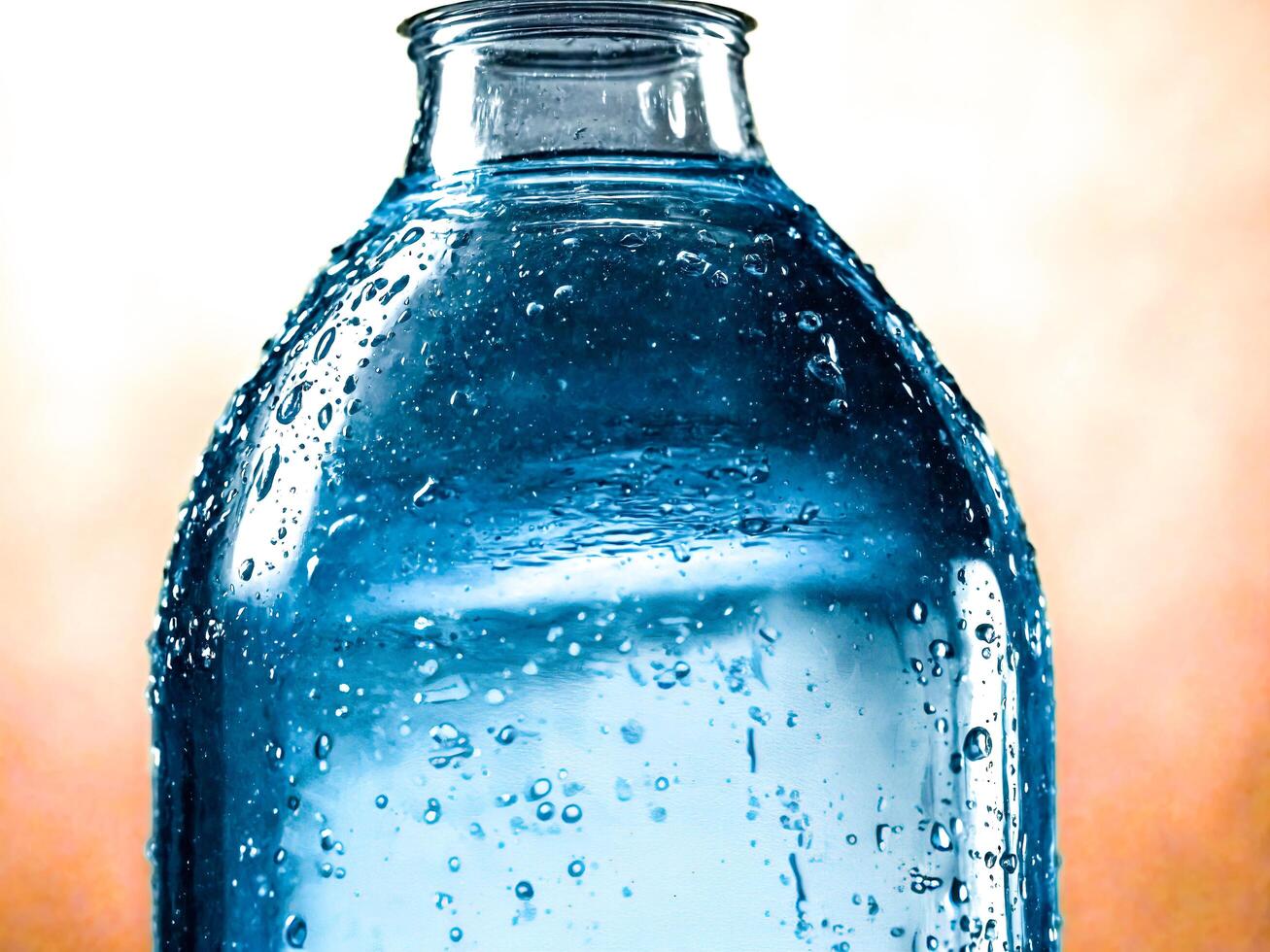 Close Up Of A Water Bottle photo